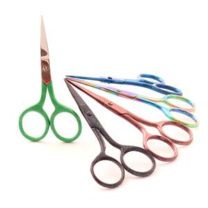 Tijeras para vello facial cuidado de uñas y modelado de uñas con diseño ergonómico tijeras profesionales de belleza para el cuidado de uñas - Product Image 5