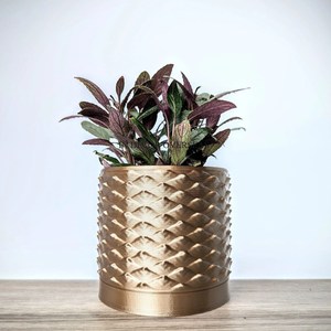 ชุดโลหะขัดเงาเครื่องตกแต่งสวน2ชิ้นและกระถางต้นไม้จากอินเดีย - Product Image 6