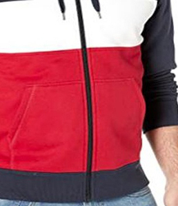 Nueva moda Hombres Cremallera Sudaderas Ropa Tallas grandes Cremallera Sudaderas Algodón Estilo casual Hombres Cremallera Sudaderas - Product Image 2