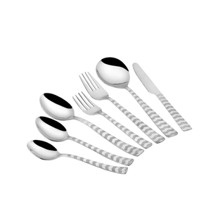 Ensemble de cuillères à dessert en acier inoxydable le plus vendu Couverts Artisanat Royal Crafts Cuillère à couverts en acier Design classique - Product Image 4