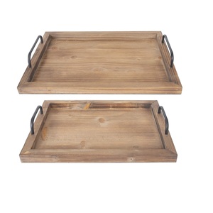 Plateau en bois rustique élégant idéal pour accueillir des fêtes collations au fromage fruits apéritifs desserts pain présentation à manger - Product Image 1