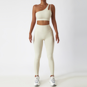 Nouvel ensemble de sport pour femmes, ensemble de vêtements de sport personnalisés de qualité supérieure, vente en gros, leggings de yoga à taille élastique, 2025 - Product Image 5