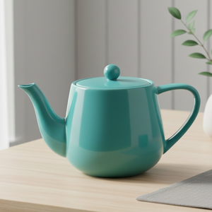 Théière en porcelaine durable de qualité supérieure 3460701POTA-0.8, design nordique, 800 ml, compacte pour un usage quotidien - Product Image 3