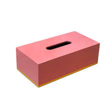 Caja de pañuelos de cuero para decoración del hogar de lujo moderna, madera acrílica para servilletas y almacenamiento para uso en el inodoro, venta al por mayor - Product Image 3