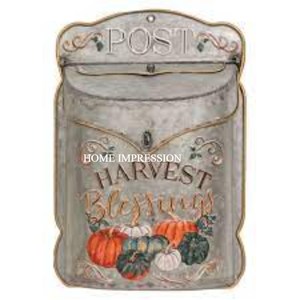 กล่องโลหะสำหรับรับหนังสือพิมพ์กล่องจดหมายทำมือปรับแต่งได้กล่องจดหมายสีน้ำตาล - Product Image 6