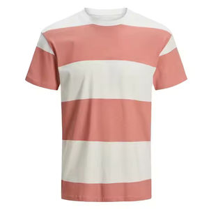 Camisetas de hombre de alta calidad al por mayor en blanco de talla grande camiseta de hombre liso 100% algodón camisetas transpirables de hombre - Product Image 1