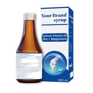 Jarabe de calcio (200 ml) con embalaje personalizado - Product Image 2