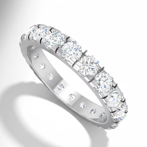 Bague de promesse éternelle minimaliste et élégante pour femmes - Product Image 1