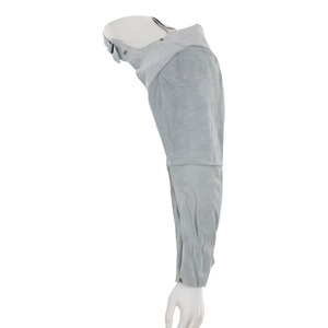 JNM Soudage de sécurité Vêtements de soudage en cuir Manches en cuir de qualité supérieure avec sangle de cou réglable Manches de 23 pouces - Product Image 2