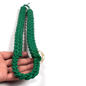 Cordon d'épaule vert entrelacé à double brin pour uniformes régimentaires | Cordon de citation vert personnalisé pour uniforme d'infanterie - Product Image 6