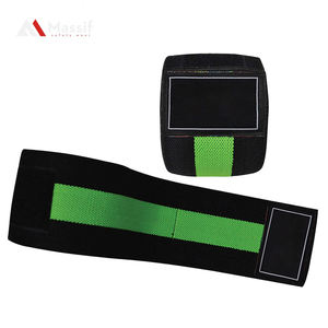 Rodilleras de alta calidad para gimnasio, envolturas elásticas personalizadas para levantamiento de pesas - Product Image 5