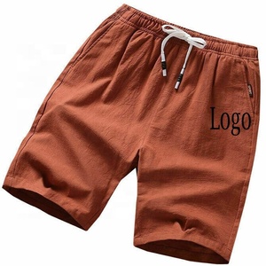 Pantalones cortos deportivos para hombre, para entrenamiento, correr, gimnasio, ropa de gimnasio, color sólido - Product Image 4