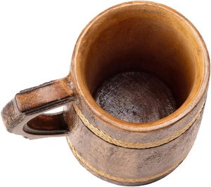 Natural Wood <b>Cups</b> with Lid Insulated Beverage <b>Cups</b> for Hot and <b>Cold</b> Drinks Koi Premium Wooden Drink <b>Cup</b> Koi Hot Selling - Product Image 3