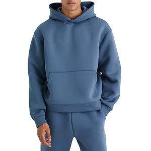 เสื้อมีฮู้ดของผู้ชายเสื้อฮู้ดลำลองพิมพ์ลายสีลำลองสำหรับฤดูหนาว - Product Image 1