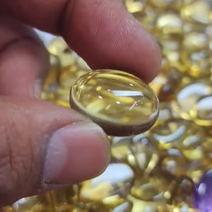 550 piezas de cerveza natural cuarzo 19mm a 37mm tamaño libre cabujón ovalado 4425 Cts lote Iroc ventas cuarzo piedras preciosas sueltas pera cabina - Product Image 5