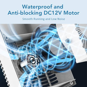 Nouvelle lampe de nuit LED, petit refroidisseur d'air domestique, ventilateur électrique portable avec 3 vitesses, climatiseur à piles - Product Image 6