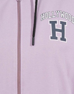 Sudaderas con capucha de mujer de talla grande con logotipo personalizado de último estilo, ropa de calle de punto informal para logotipos frontales de invierno, precio al por mayor - Product Image 5