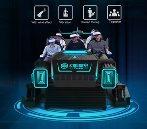 จำลองความเป็นจริงเสมือน9D Dark Mars 360องศา VR เกมอาร์เคด