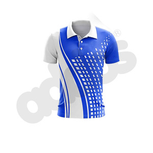 Uniforme de cricket de couleur bleu et blanc de haute qualité fabricant nouveauté ensemble d'uniformes d'équipe de cricket à séchage rapide - Product Image 4