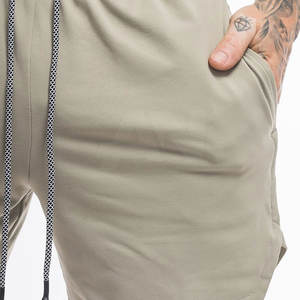 Micropantalones cortos deportivos hechos a medida para hombre, nuevo estilo, 100% algodón, micropantalones cortos informales, servicio OEM disponible - Product Image 6