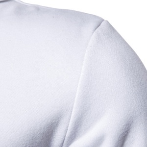 Sweat-shirt pour homme en gros, haute qualité, hiver, 100% coton, respirant, streetwear, coupe régulière, sweat-shirt décontracté, logo personnalisé, faible MOQ, 400g - Product Image 3