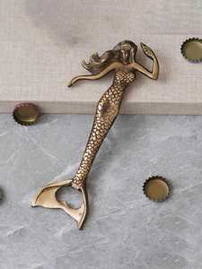 Handcrafted Solid Brass Eco-Friendly Multi-Function Durable Modern <b>Bottle</b> <b>Opener</b> <b>Bar</b> Accessory for Kitchen Decor Gift Collection - Product Image 2