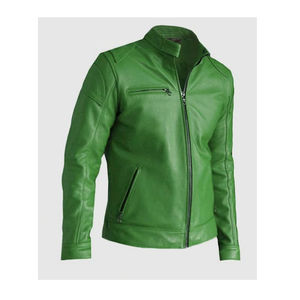Chaqueta de Cuero Unisex Personalizada con Cuello Alto, Estilo Casual, Disponible a un Precio de Mercado Razonable, Personalización OEM - Product Image 3