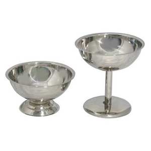 Stainless Steel Dessert Bowl Handcrafted <b>Ice</b> <b>Cream</b> Cup For Hotels & Home Decor Food Safe Metal Serving Bowl - Product Image 3