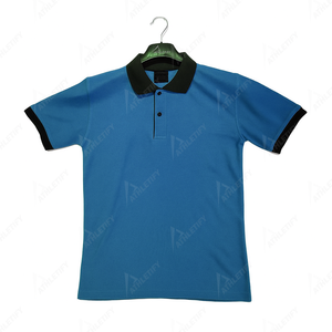 100% algodón peinado de calidad superior para hombre, camiseta de Polo de manga corta, camiseta de Golf lisa, bordado personalizado, suministro ODM - Product Image 4
