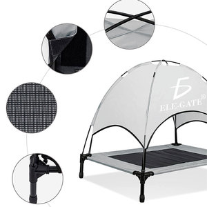 Cama XL para Perros con Toldo, Elegante y Cómoda Tienda de Campaña para Mascotas Pequeñas y Gatos - Product Image 2