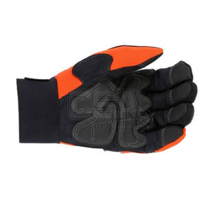 Gants de mécanicien en bon matériau de marque privée Gants de mécanicien en cuir personnalisés avec votre propre conception - Product Image 4