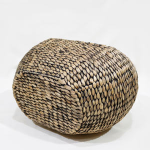 Artex Dong Thap Handmade Eco-Friendly <b>Water</b> Hyacinth Picnic Basket Handles Multifunction Natural Storage <b>Container</b> Vietnam - Product Image 4