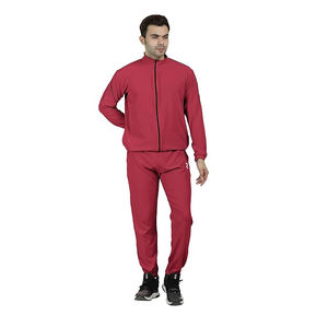 Venta al por mayor y precio barato de los hombres de temporada de invierno chándal ropa deportiva de calidad superior de color sólido con cremallera Fly chándal de BD - Product Image 1