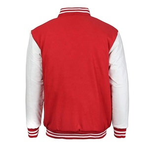 Veste bomber universitaire en chenille avec logo PIHA SPORTS, design premium, bleu marine, pour homme, hiver, épaisse - Product Image 6