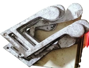 Panneau de musique en aluminium moulé suspendu utilisé comme ornements dans l'arbre de Noël et la décoration intérieure Derniers produits de décoration de Noël - Product Image 1