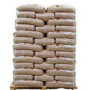 Pellets de Madera Natural de Abeto, Pino y Abeto Rojo, Briquetas de Biocombustible para Cocinar y Calentar Estufas, 6-8 mm de Diámetro, 2% de Ceniza, 10% de Humedad - Product Image 1