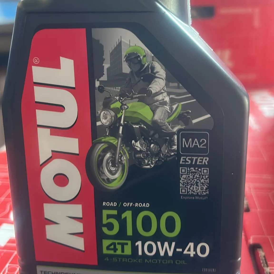 Motul 5100 10w 40 4T 1l Jaso Ma2-Smeerolie-Sae 10W-40-Lot Van Motorfietsmodellen-Premium Kwaliteit