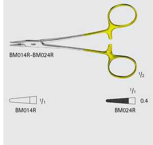 Durogrip TC BAUMGARTNER Base de aguja segura Fuente de alimentación manual chapada en oro para instrumentos de cirugía general - Product Image 2
