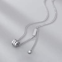 Collier classique de luxe léger, simple et polyvalent, en diamant, or, or rose, or blanc, argent, diamant de laboratoire certifié IGI, pour femme