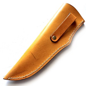 Funda de cuero de artesanía fina hecha en fábrica de alta calidad para cuchillos de hoja de 4 pulgadas - Product Image 3