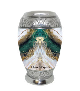 Magical Moonlight With Tree Urnas de cremación para adultos con bolsa de terciopelo gratis - Product Image 5