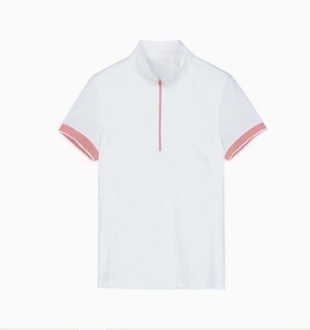 Fabricant professionnel de haute qualité pull zippé Golf femmes Polo respirant haute qualité été Polo RRI-PS-02 - Product Image 4