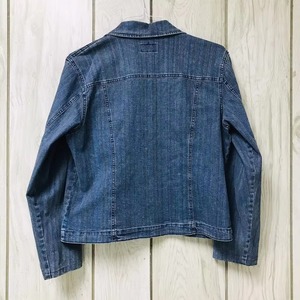 2025 Women's Distressed Ripped Casual <b>Jean</b> Jacket Sustainable Fitted Denim with Fur Details at Wholesale Price - Product Image 6