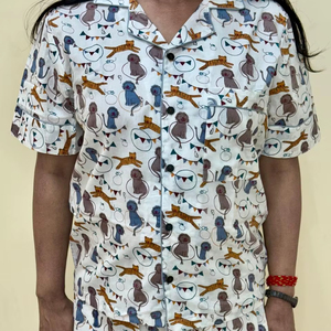 Pijama de algodón para mujer, conjunto de trajes de noche de 2 piezas, precio al por mayor - Product Image 1