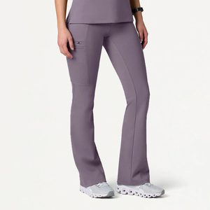 Pantalon de gommage pour femmes sur mesure respirant et durable pantalon uniforme pour le personnel de santé cliniques hôpitaux et usage professionnel - Product Image 2