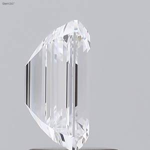 1.52ct Emerald Cut Lab-grown Diamond IGI Certified D Color VVS2 Clarity Lab-Stone - Product Image 4