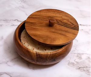 Caja de madera náutica Chapati caja Chapati para cocina Hotpot Roti caja decoración de juego de mesa de comedor cazuela Decoración de cocina - Product Image 3