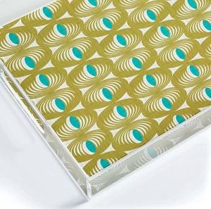 Acrylic Food Serving <b>Tray</b> Durable Premium Rectangular Design Perfect For Hotel Restaurant And Dining <b>Table</b> Settings - Product Image 4