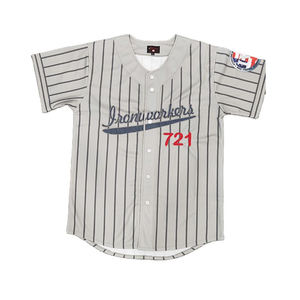 Professionnel adulte équipe uniforme prêt Baseball maillot respirant séchage rapide Durable point haute qualité 100% Polyester tissu - Product Image 5