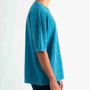 T-shirts unis en coton pour hommes de qualité supérieure fabriqués au Pakistan en tissu confortable au design unique T-shirts pour hommes - Product Image 2